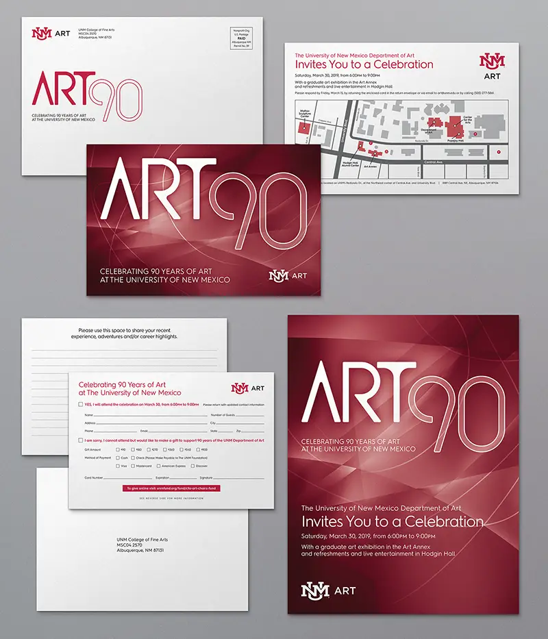 UNM Art90 Event Brandling