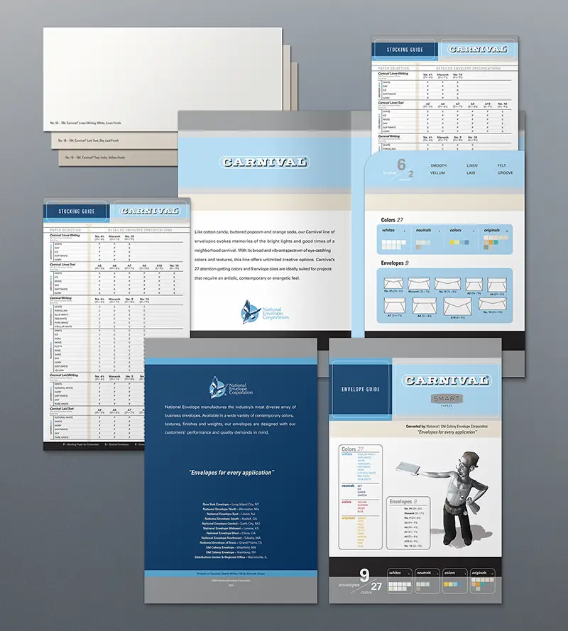 Carnival Sample Book