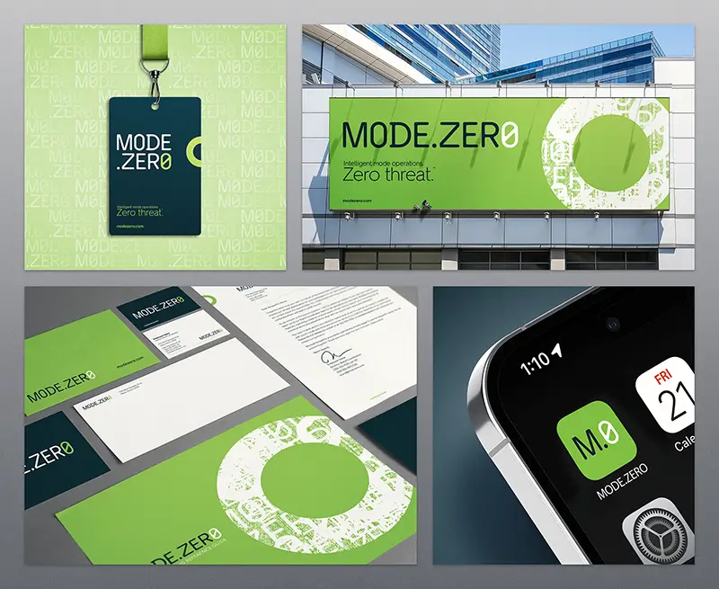 MODE.ZER0 Identity Design