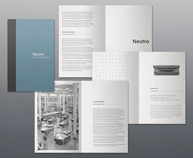 Neutro and the Analog Office