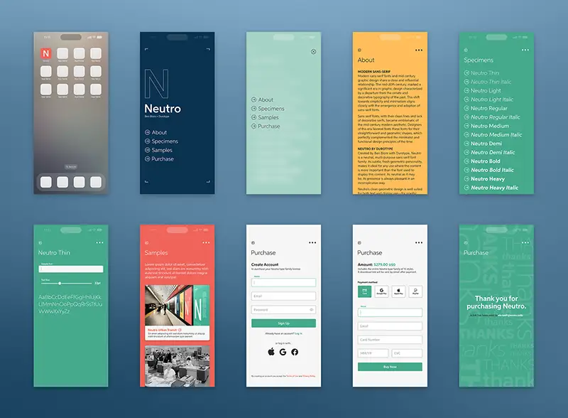 Neutro Specimen App
