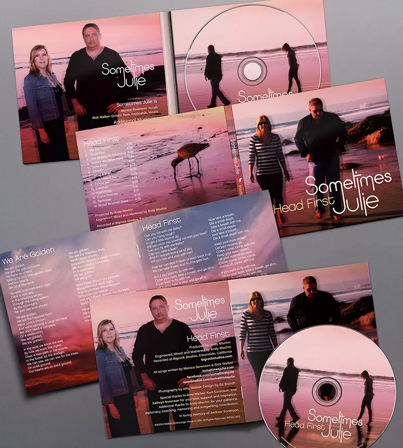 Sometimes Julie CD Packaging