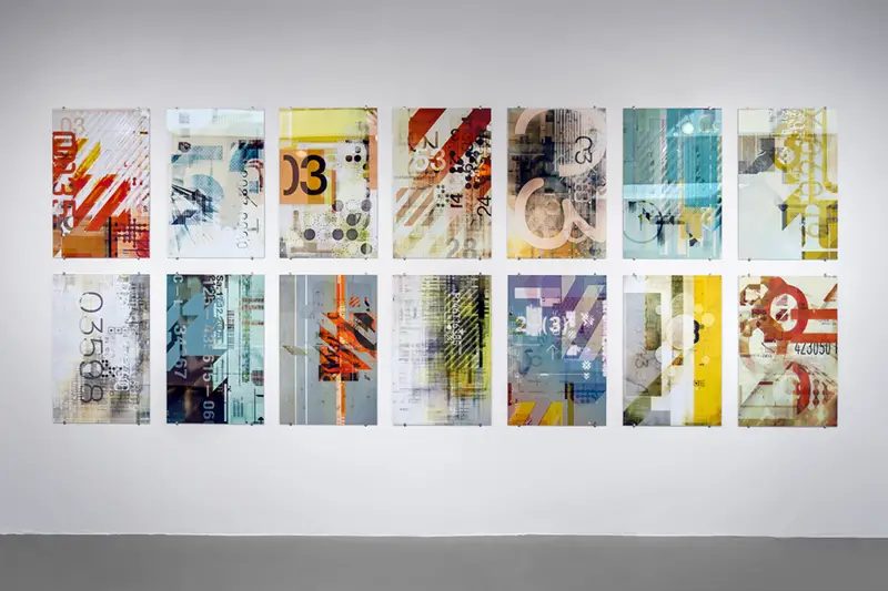 Gallery photo of the Finding Form installation in the 2026 WNMU Faculty Triennial Exhibit